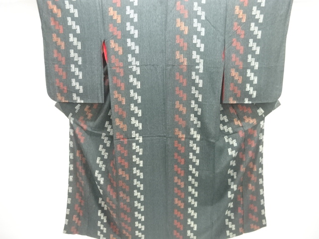 JAPANESE KIMONO / ANTIQUE KIMONO / TAISHO ROMAN STYLE / ABSTRACT